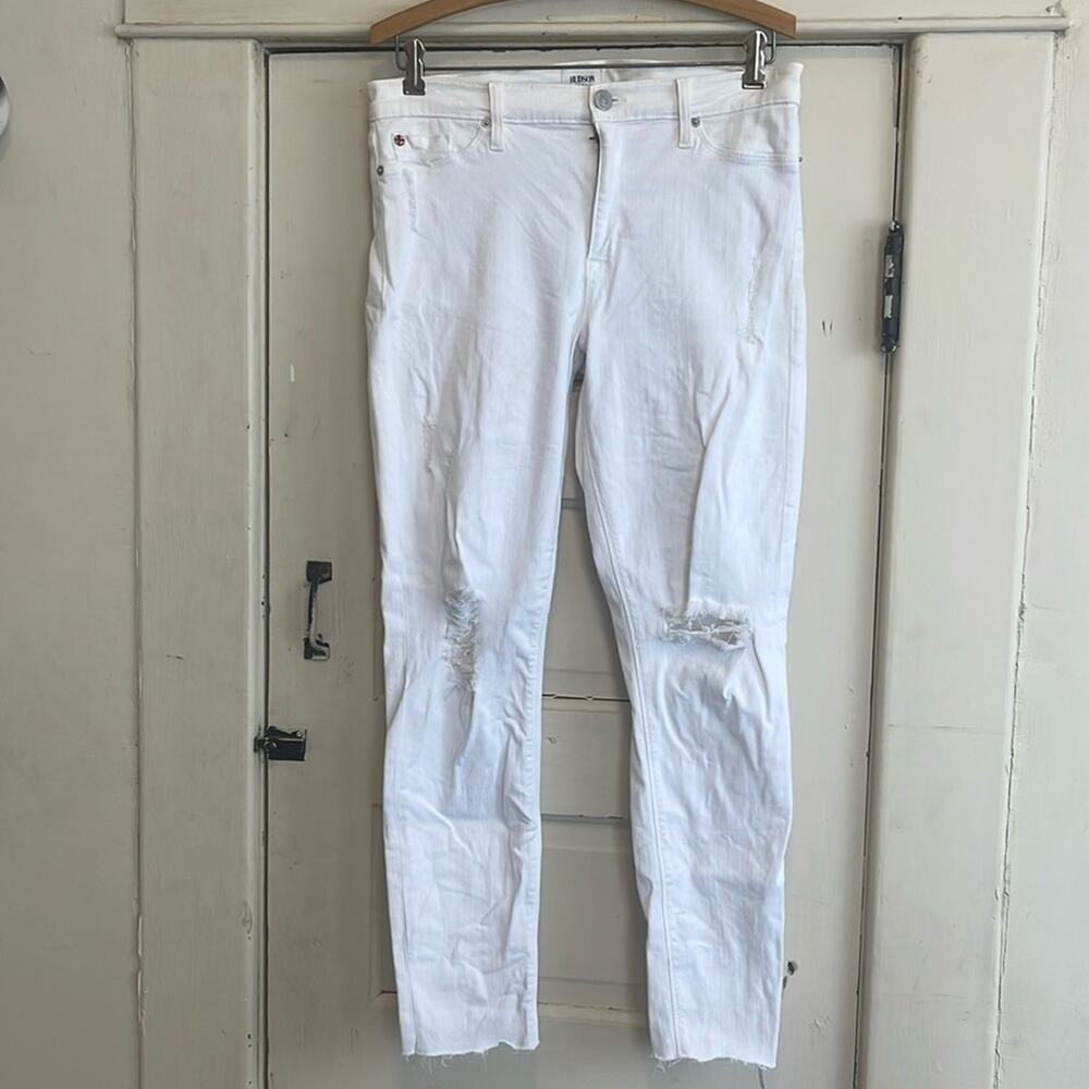 Hudson White Jeans